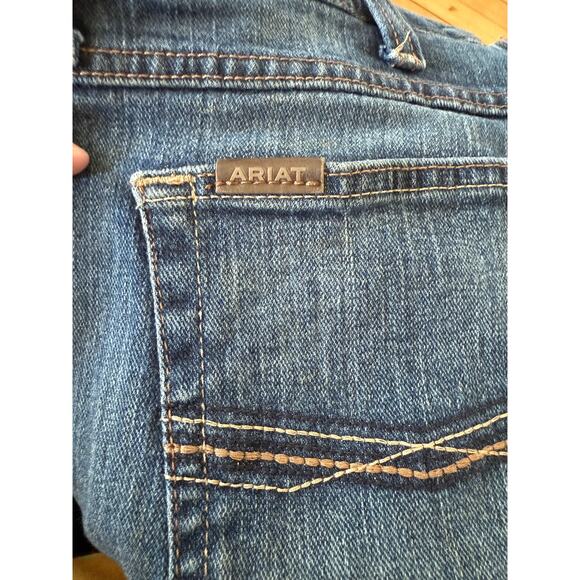 Ariat denim M7 Rocker Straight blue jean - Picture 6 of 9